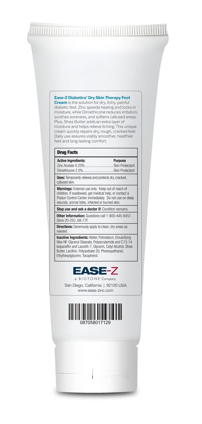 BIOTONE® EASE-Z Diabetics' Dry Skin Therapy Foot Cream