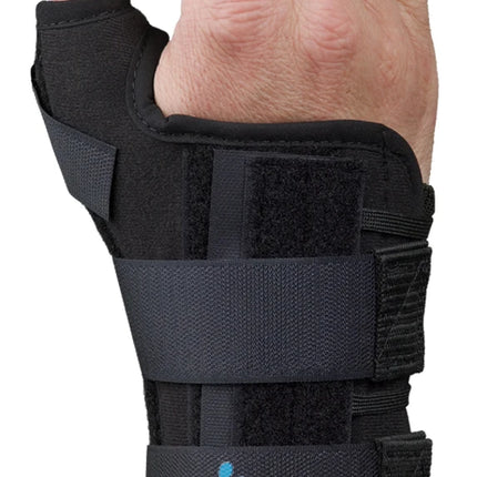 Soporte universal para muñeca y pulgar con cordones Ryno de Med Spec