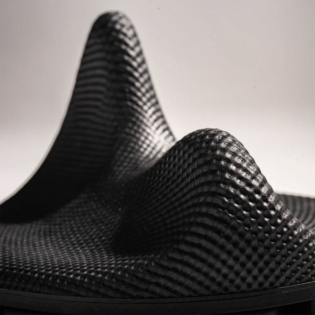 closeup of the textured surface of the Alleviate Arch Massager