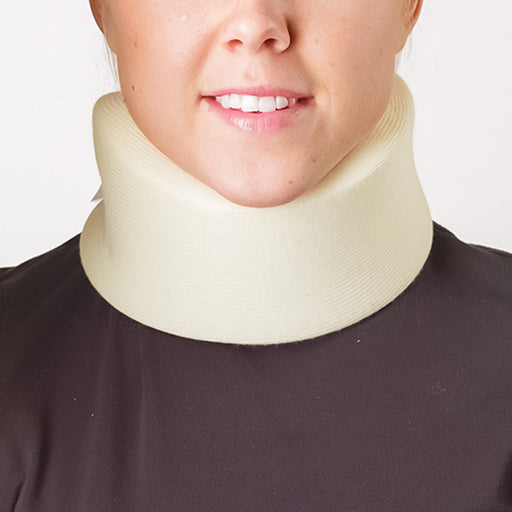 woman wearing the Corflex Ultra Cervical Collar