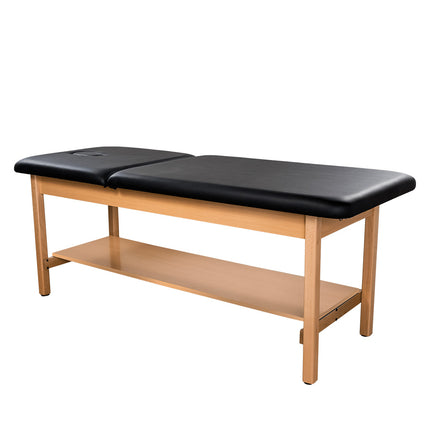 Hausmann Timber Treatment Table in prone position