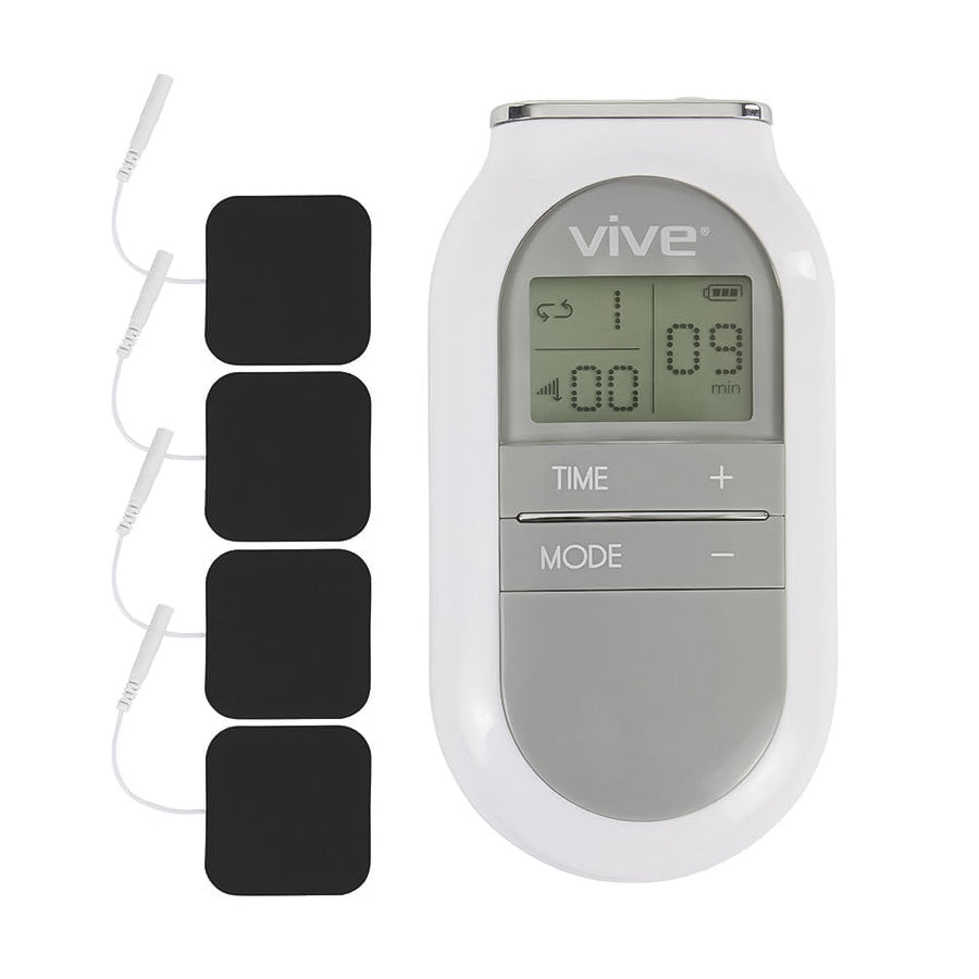 Vive Stim Machine TENS Unit - Electrotherapy Muscle Stimulator
