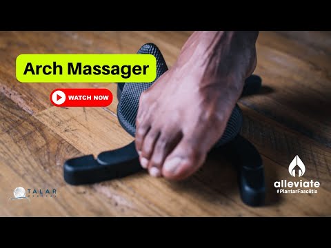 Arch Massager  Plantar Fasciitis Foot Massager by Alleviate