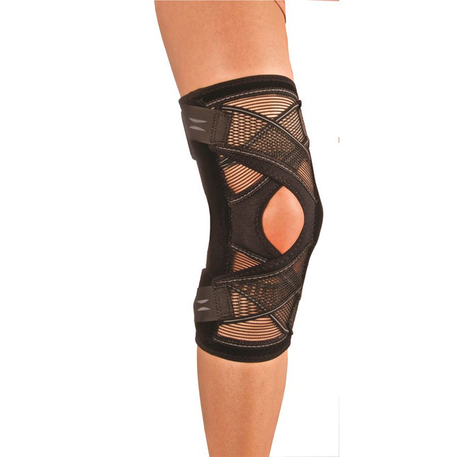 Hely Weber Kneesio Patellofemoral Brace on leg