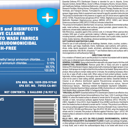 Stir Technologies Essential Defense RTU Disinfectant Cleaner