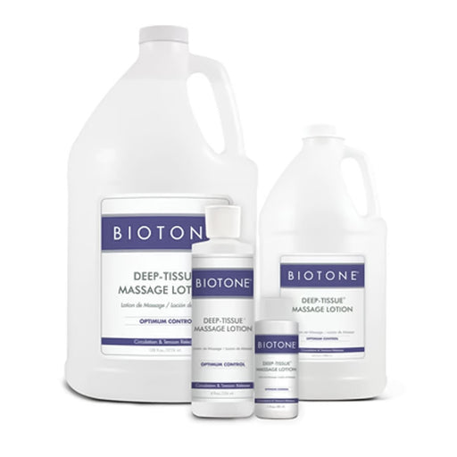 Biotone Deep-Tissue Massage Lotion product line