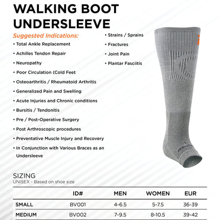 Funda interior para botas de senderismo Incrediwear