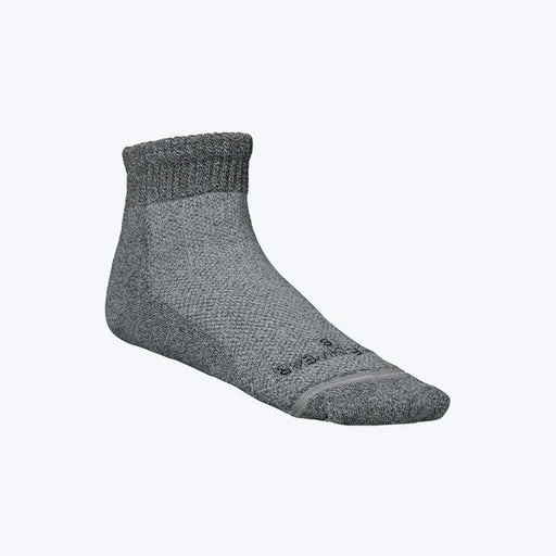 Incrediwear circulation sock quarter cut in grey
