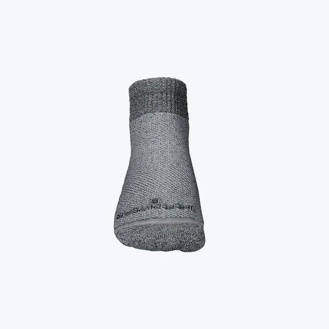 Incrediwear circulation sock quarter cut in grey