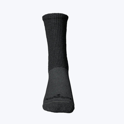 Incrediwear circulation sock crew cut in black