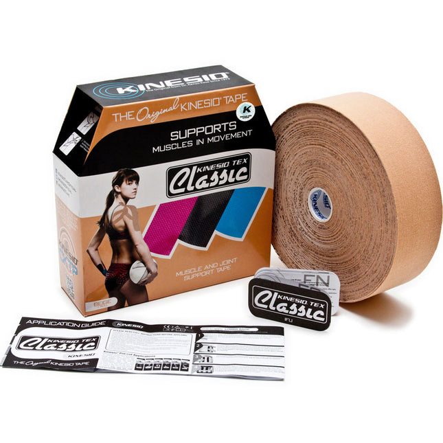 Kinesio Tex Classic Athletic Tape in beige