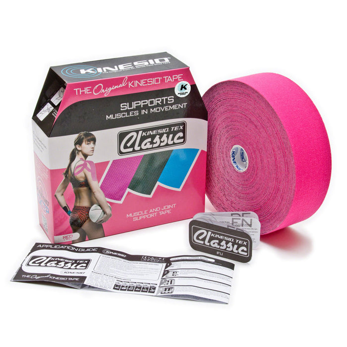 Kinesio Tex Classic Athletic Tape in red