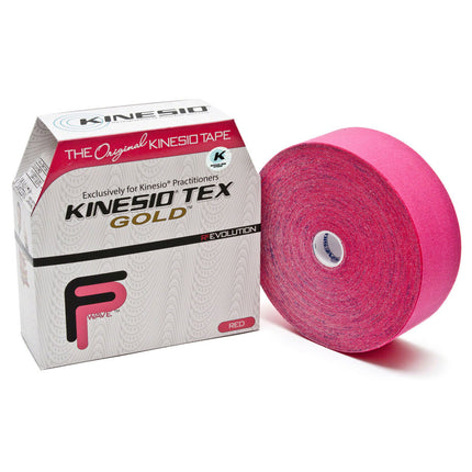 Kinesio Tex Gold FP Athletic Tape in red