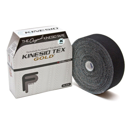 Kinesio Tex Gold FP Athletic Tape in black