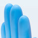 textured fingertips of KINGFA medical nitrile examination gloves