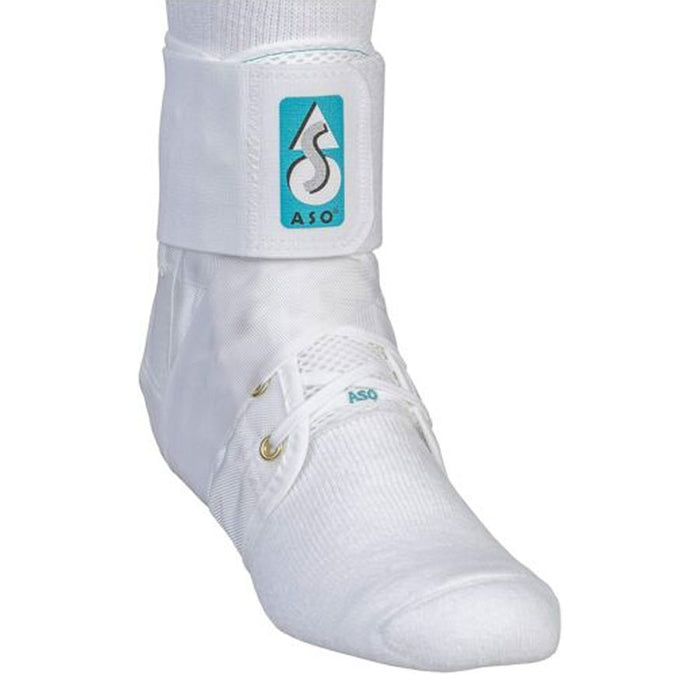 Med Spec ASO Ankle Stabilizing Orthosis in white