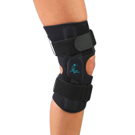 Med Spec Gripper Hinged Knee Brace with CoolFlex seen from the side