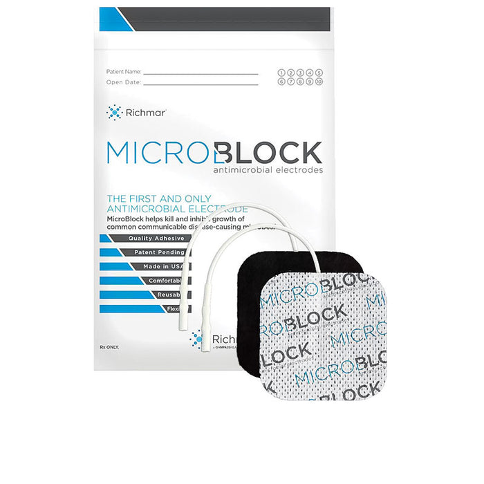 square Richmar MicroBlock Antimicrobial Electrodes