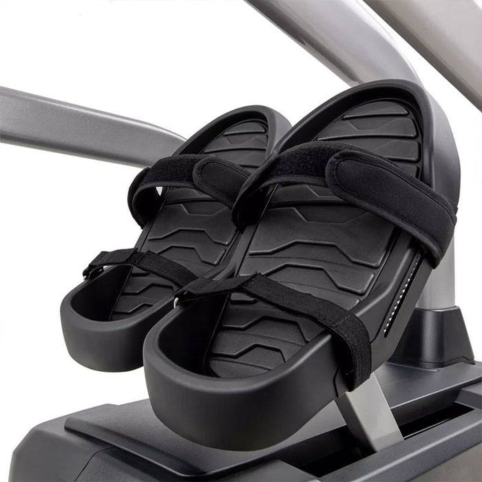 Spirit Fitness MS300 Recumbent Total Body Stepper foot pedals