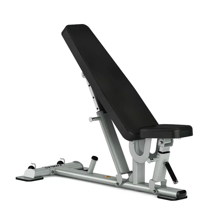 Spirit Fitness ST800FI Flat/Incline Bench at 45 degree angle